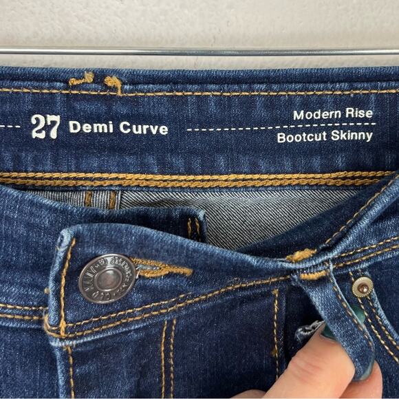 Levi’s Women’s Demi Curve Modern Rise Boot Cut Skinny Jeans - Picture 9 of 11